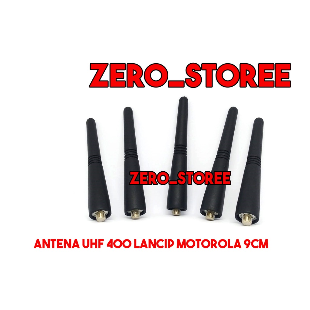 Antena HT Motorola UHF 400 GP338 GP328 GP2000 CP1660 CP1300 P3688 GP3188 GP3688 Antena U400 Antena lancip motorola pendek uhf 400 antenna Kerucut CP GP