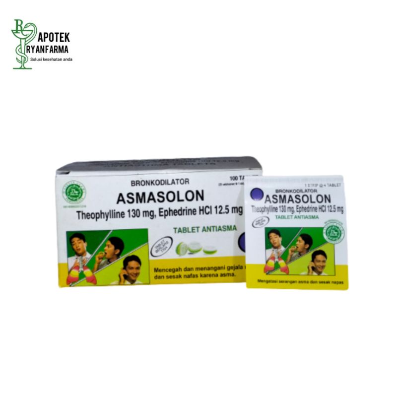 ASMASOLON STRIP obat sesek melegakan saluran pernafasan
