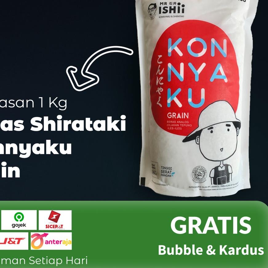 

Beras Shirataki 1kg / Konnyaku Rice Low Carb