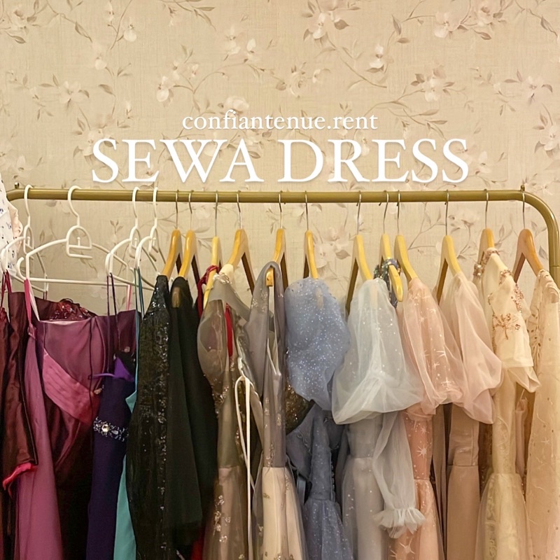 Confiantenue.rent // sewa dress - prom night perpisahan SMA pesta gaun ball s17 acara ulang tahun re