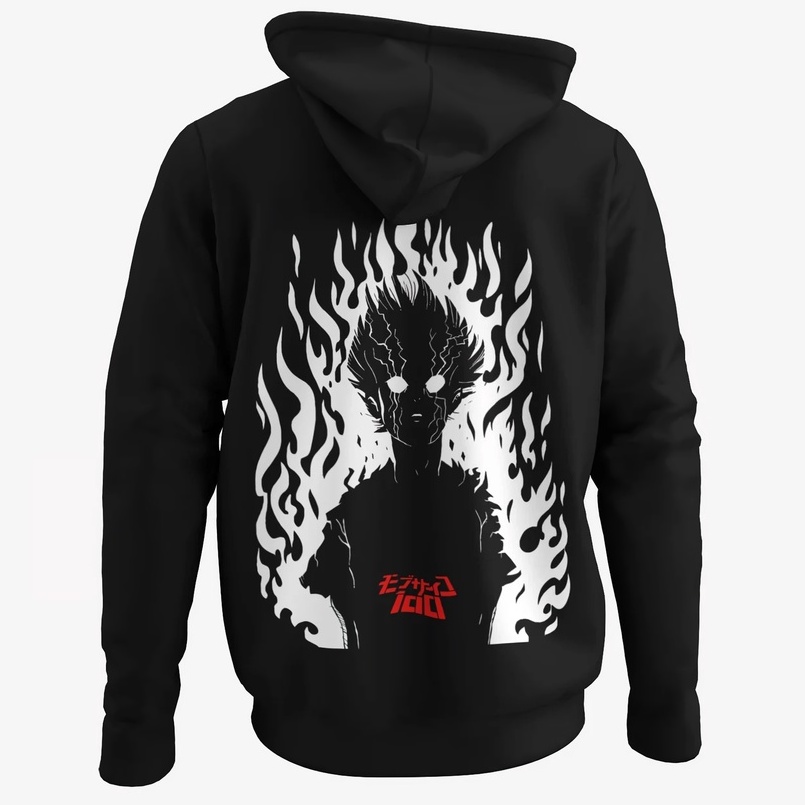 Hoodie Mob Psycho 100% Anime Manga Premium Unisex