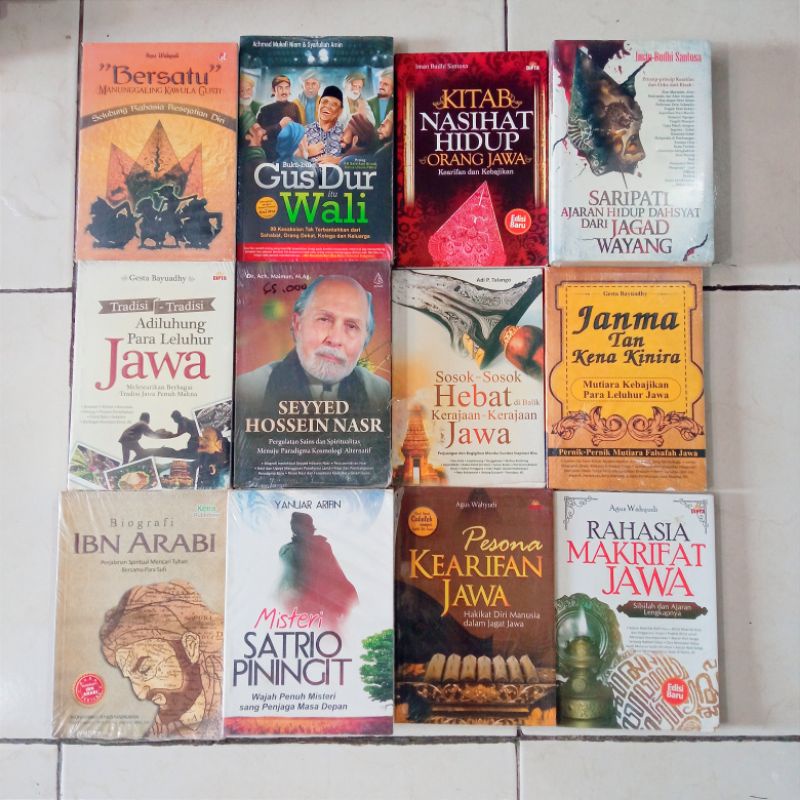 [PROMO BUKU MURAH ORIGINAL] Buku Sejarah / Sejarah Jawa / Leluhur Jawa / Makrifat Jawa #3B