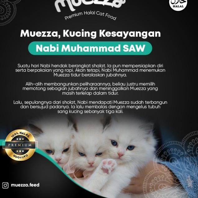 Makanan Kucing Kering - Mackerel Flavor - Muezza Cat Food