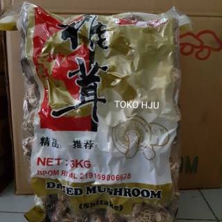 

Jamur Shitake Kering 1kg Hioko/hyoko/dried mushroom shitake