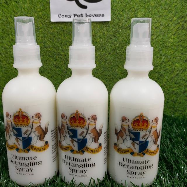 Jual Pengurai Kusut Crown Royale Ultimate Detangling Spray 236ml Shopee Indonesia