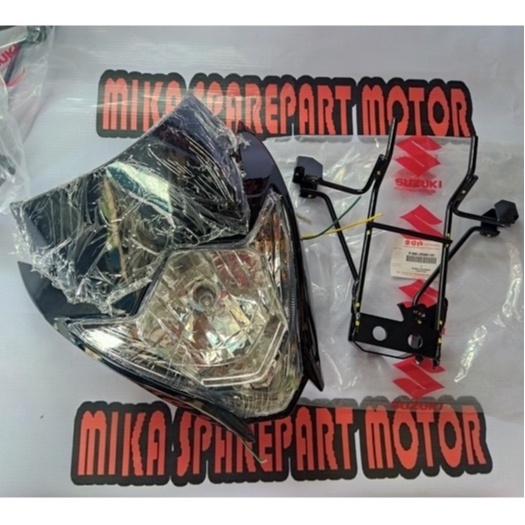 BATOK KEPALA SATRIA F 150 2014 -2015 PLUS BESI BREKET ORIGINAL / KEPALA FU FACELIFT 2014 PLUS BREKET