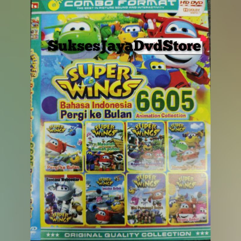 Kaset Koleksi Kartun Super Wings 6605