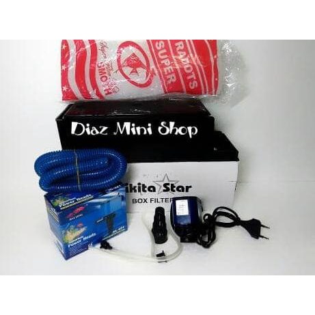 Paket Filter Aquarium Full Set Murah