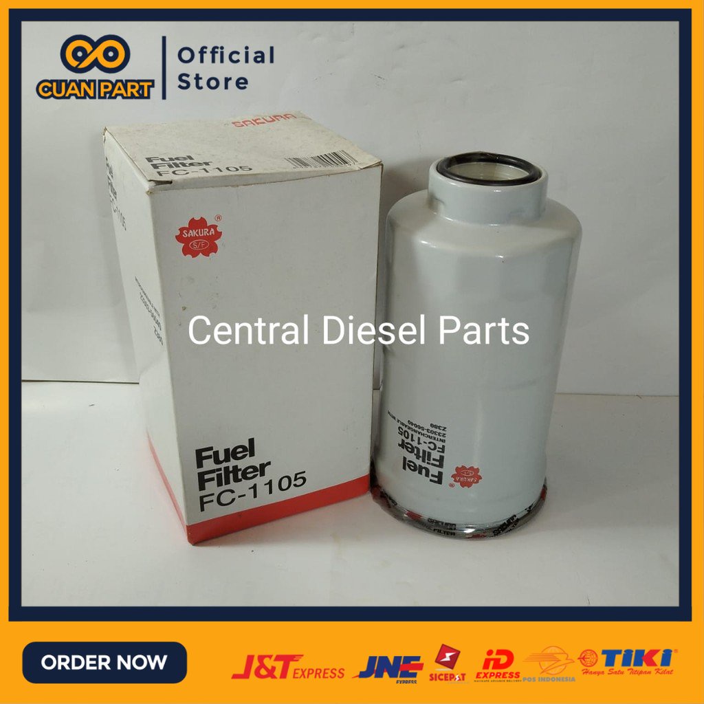 FIlter Solar / Fuel Filter Toyota Dyna Rino 115PS FC-1105 FC1105 Sakura