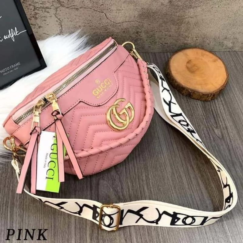 Waistbag GC/Tas Pinggang Wanita Import
