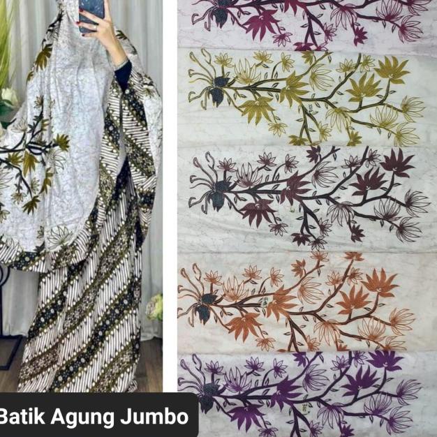 Mukena Batik Agung Jumbo