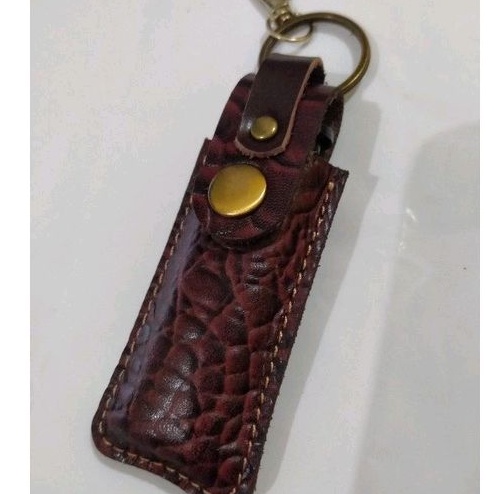 gratis korek api casing korek api kulit motif buaya