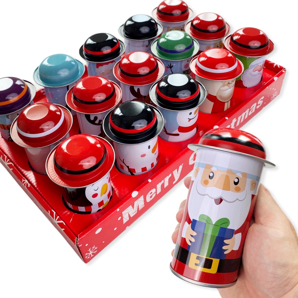 

W! Accessories Kotak Kaleng Natal Tin Box (pc, RANDOM) 64671100