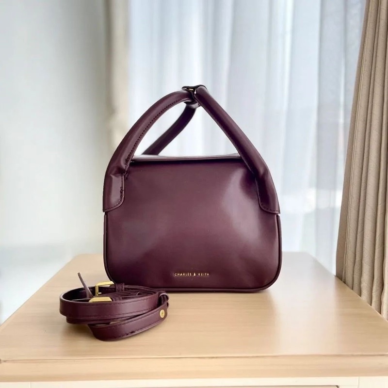 Ck Evelyn Padded Double Handle Slounchy Bag