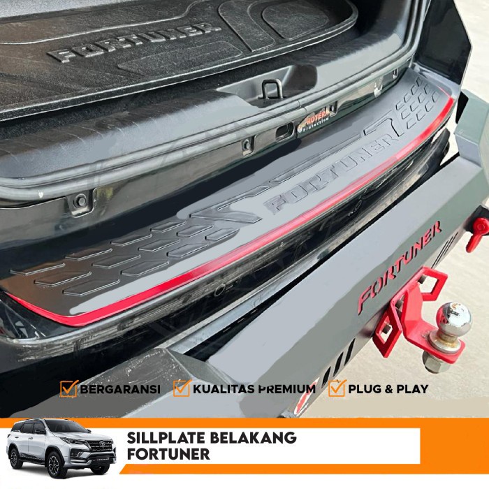 Sillplate Belakang Fortuner sill plate belakang Mobil Fortuner cakep