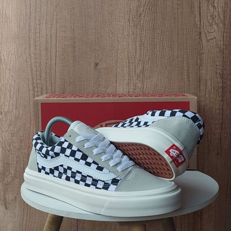 Sepatu V Oldskool grey Catur Premium high Quality wafle DT Grade ORI Made in China sepatu Pria Sneak