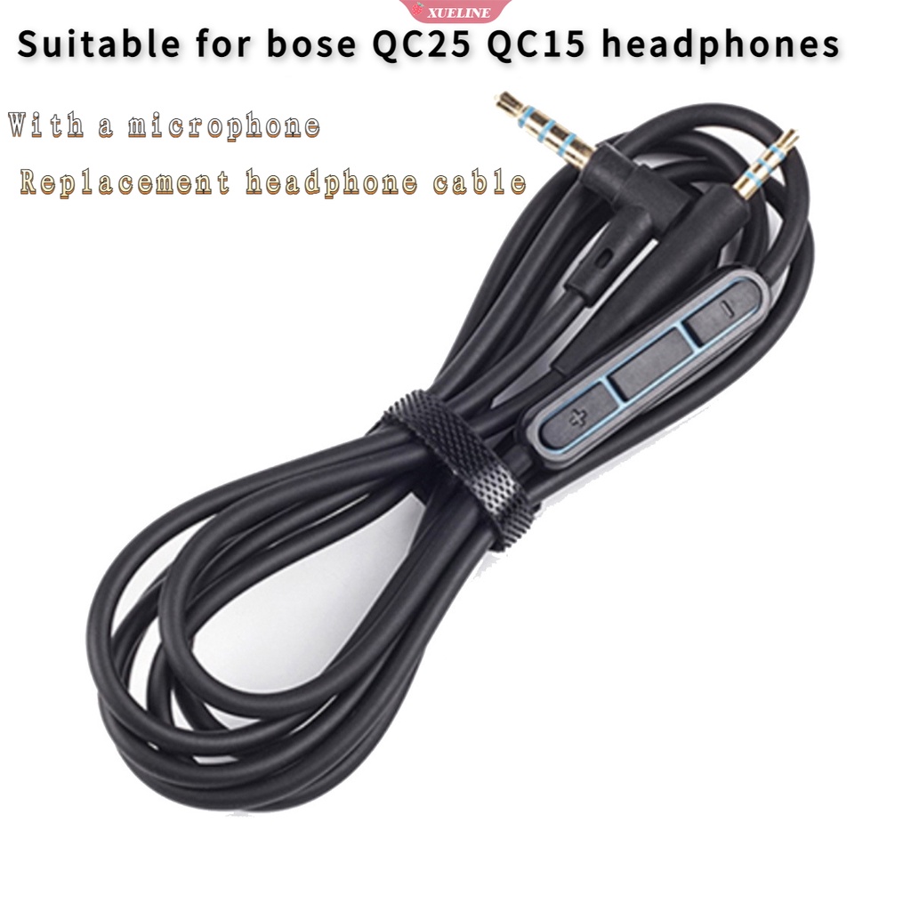 Kabel audio headphone Untuk bose QC25 QC15QC3E2AE2 ZXL