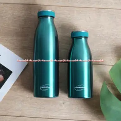 Kris Thermal Bottle Vacuum 350ml Blue Botol Minuman Panas Dingin Tahan Lama Termal Botle Vakum Krischef Krisbow Warna Hijau Tosca 350 ml