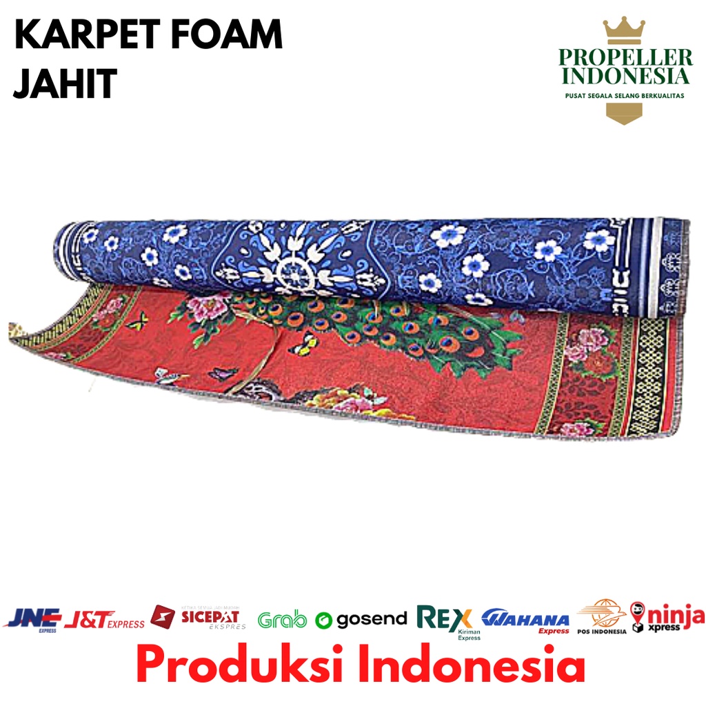 Karpet Busa Tebal Tikar Piknik Foam Baby Playmate Matras Bolak Balik