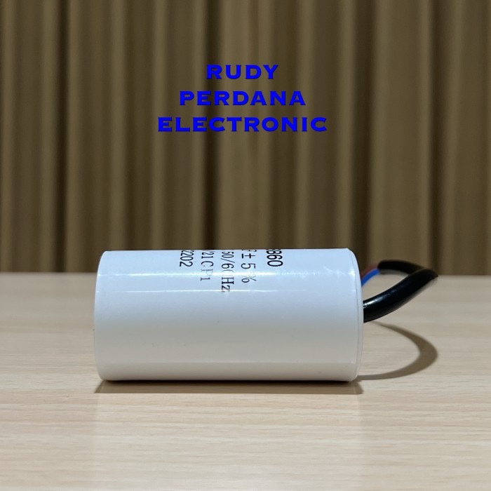 KAPASITOR BULAT POMPA AIR 14UF 450V 14 UF 450 VOLT CBB60 2