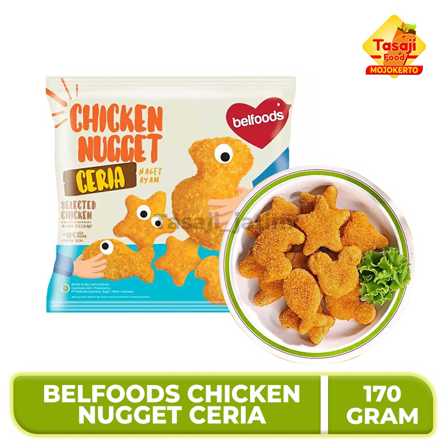 

Belfoods Chicken Nugget Ceria 170 gram