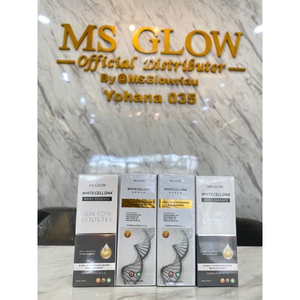 PROMO PKT BUNDLING SERUM WCD+BODY ESSENCE MURAH MSGLOW