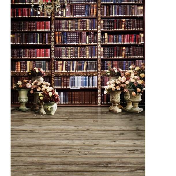 Kain Background 1.5x2M Motif Buku - Perpustakaan - Wisuda - S220