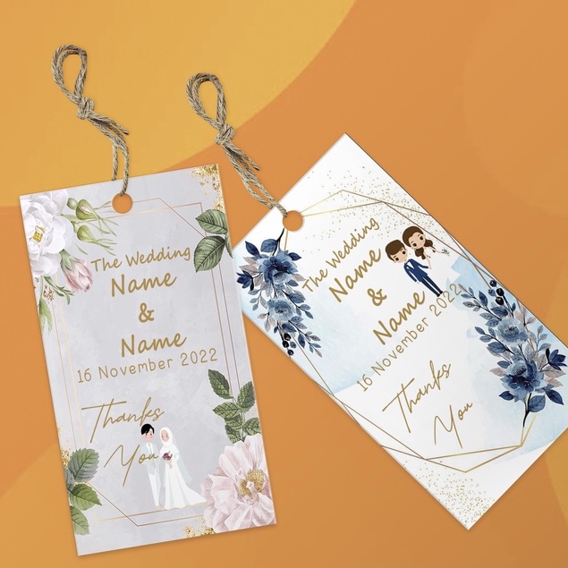 

Cetak Hang Tag Pernikahan I Label Merk I Hang Tag Custom