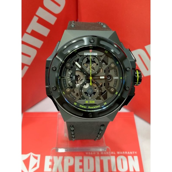 jam tangan pria expedition tipe E6818M original