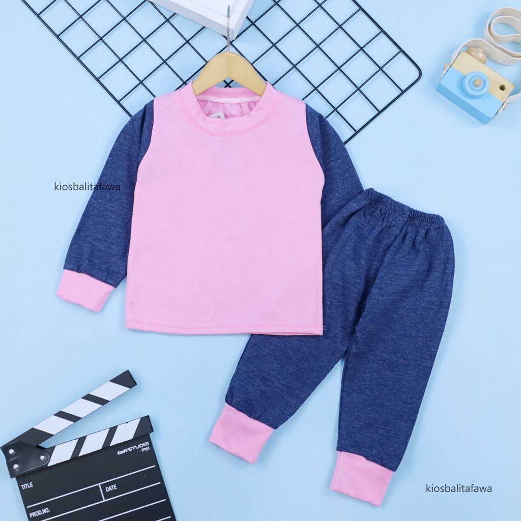 Baju Tidur Yummy uk Bayi 0-12 bulan / Setelan Baby Laki Perempuan One Set Panjang Murah Babycinnamon