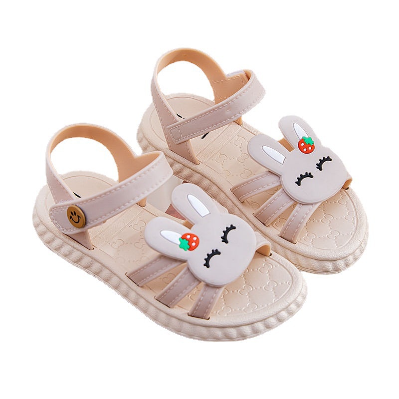 LittleAaron OMY RABBIT Sandal Anak Perempuan Bahan Karet Model Lucu 3-8 Tahun Import Sport Termurah Sendal Bayi Anak Cewek Cowok