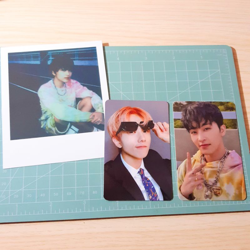 Pc Mark Hello Ver Jisung Agent & Haechan Polaroid Set Hello Future