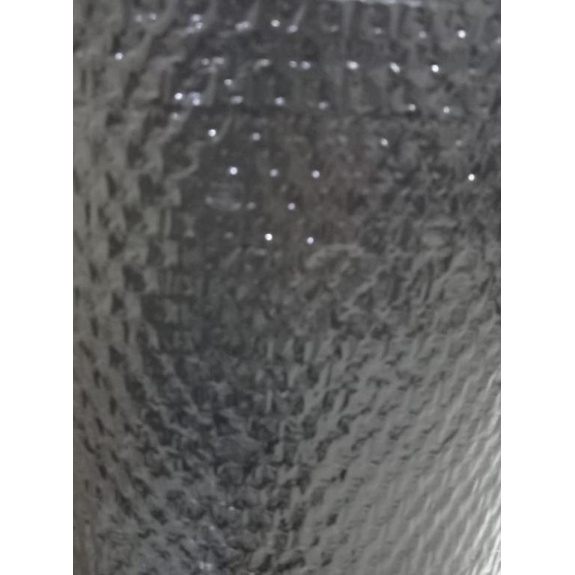 

Plastik bubble wrap roll hitam dan bening wellpack uk 125cm x 50m - bening