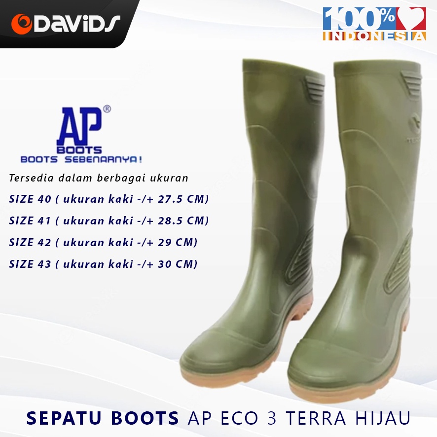 Ap Boots Sepatu Proyek Boot Tukang Bangunan Petani Apd Terra Eco 3