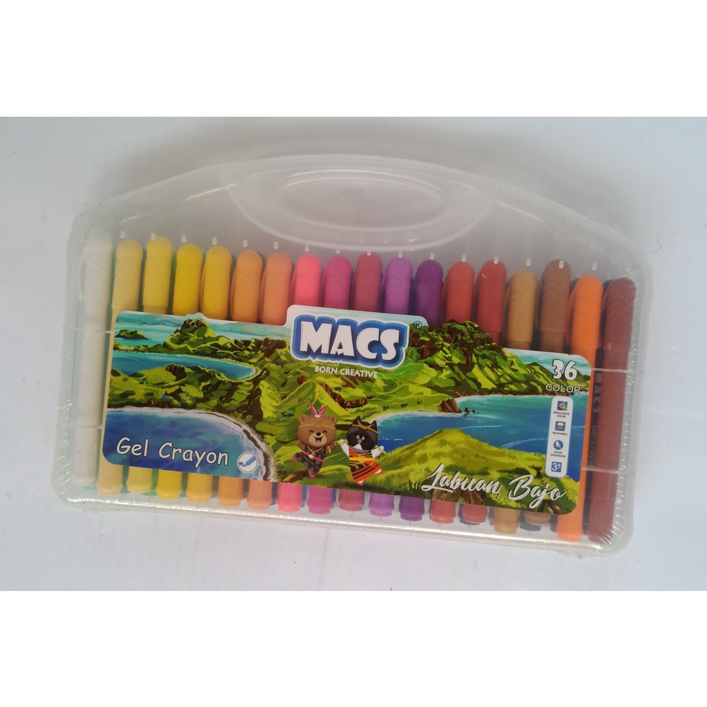 

Crayon Gel Macs 36 Warna