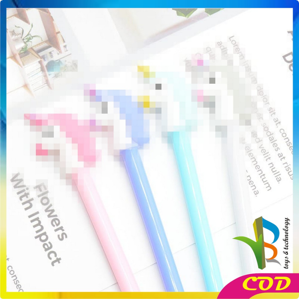 RB-A8 Pena / Pulpen Karakter Kuda Lucu / Pen Gel Kuda Pony Stationary