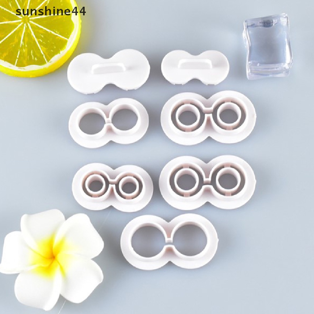 Sunshine Set Stamper / Cetakan Kue / Biskuit Bentuk Mata / Bulu Mata Kartun