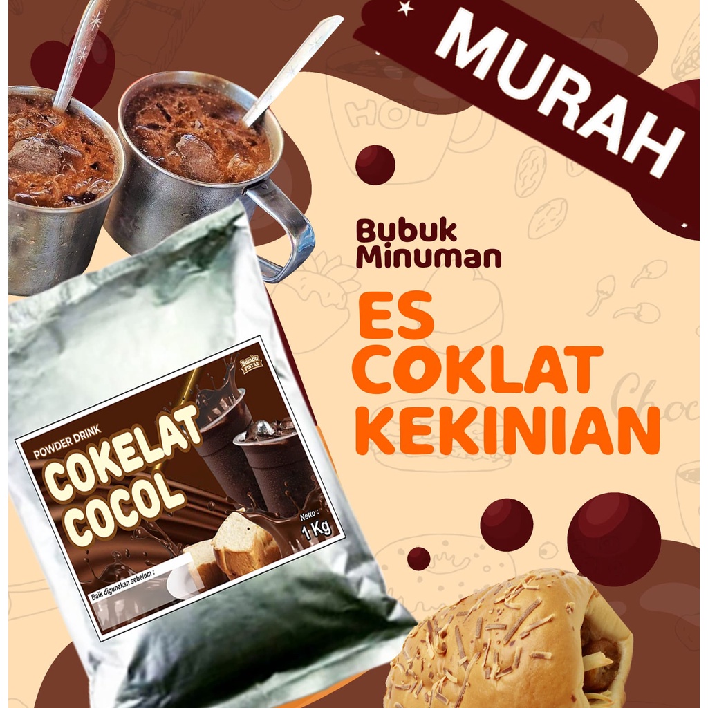 

BUBUK COKLAT UNTUK ES COKLAT 1 KG / BUBUK ES COKLAT VIRAL 1 KG / ES COKLAT PANJANG UMUR / ES NYOKLAT KEKINIAN / NYOKLAT