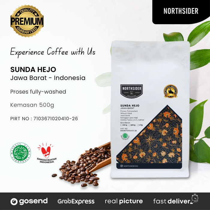 

Discount BIJI KOPI ARABIKA GARUT SUNDA HEJO FULLWASHED-500G NORTHSIDER COFFEE /KOPI RUBE/KOPI