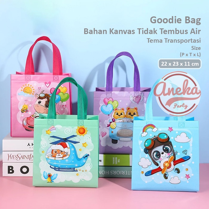 

Tas Souvenir Ulang Tahun Kendaraan transport / Goodie Bag Tas ultah / tak ultah karakter