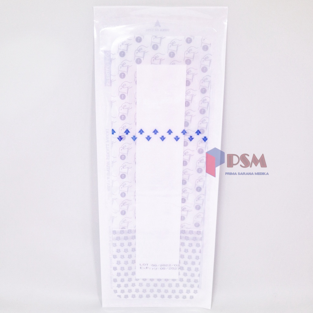 Xpresfix 10x30cm Plester Luka Operasi Anti Air Transparan+Pad Dermafix