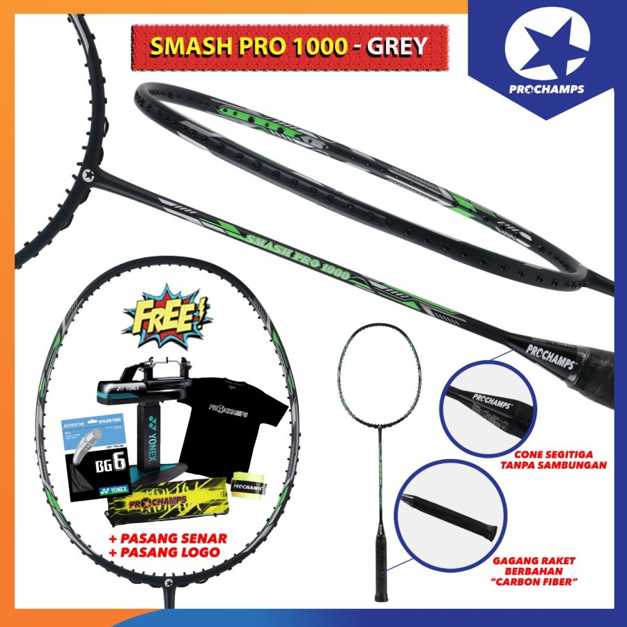 Raket Badminton Prochamps Smash Pro 1000