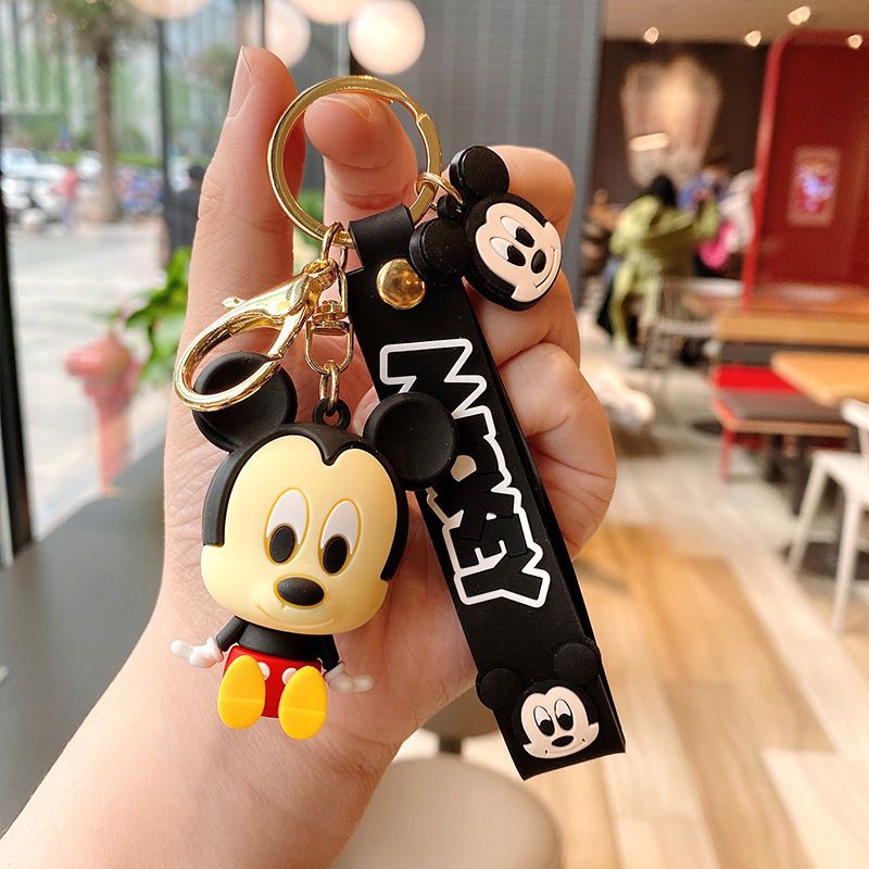 Gantungan Kunci lucu unik Disny Micky Minnie Mouse karakter Tiger winnie the pooh DY