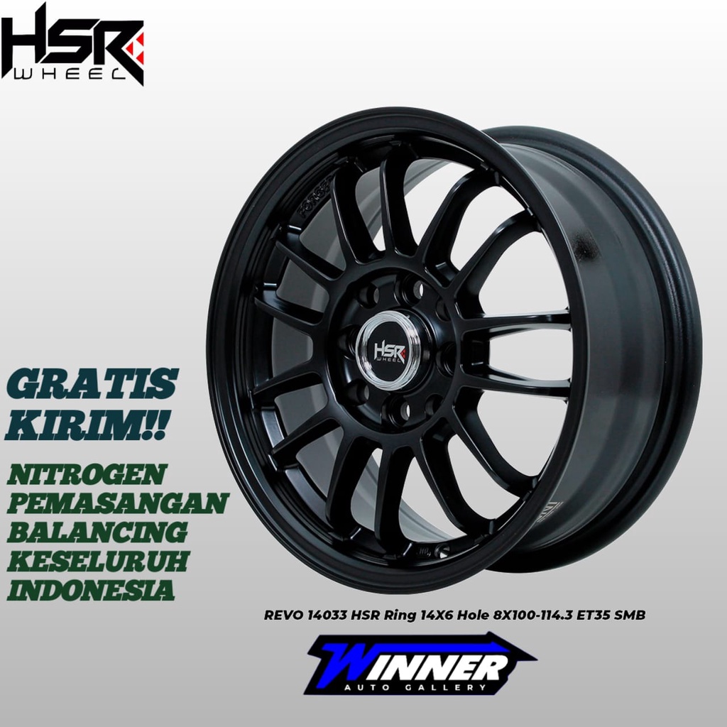 Jual Velg Mobil Racing Hsr Ring Velg Karimun Ayla Calya Brio Avanza Sirion Shopee Indonesia