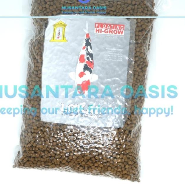 PAKAN IKAN KOI LOKAL TAK GENTAR LTG 1KG 1 KG - COLOUR