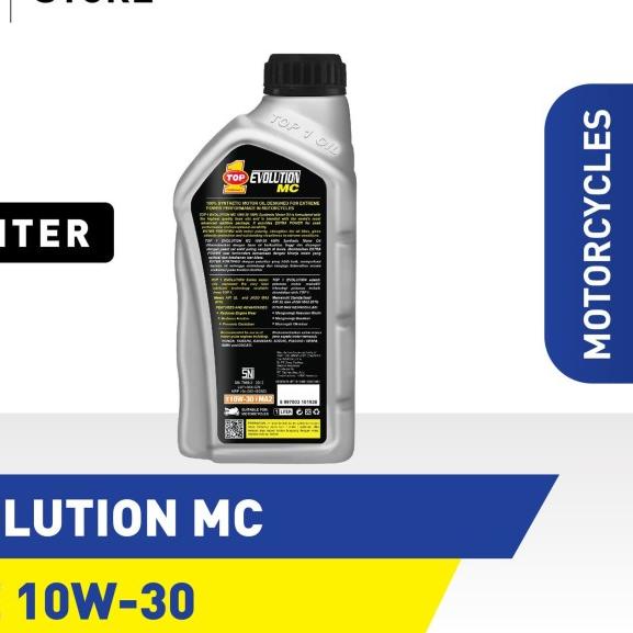 Oli Motor TOP 1 SMO EVOLUTION MC SAE 10W-30 | 1 Liter