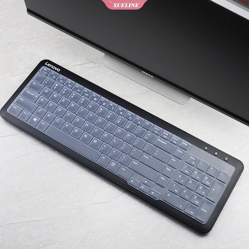 Film Pelindung keyboard Komputer desktop LENOVO KB317 KB317W C502 AIO520C AIO 520C-27IMB Anti Debu Bahan Silikon