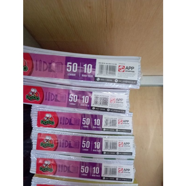 

(10 buku) Buku dodo isi 50 lembar 1pak isi 10 buku