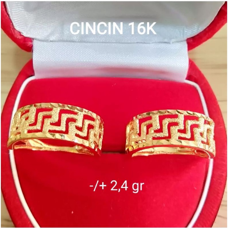 Cincin Emas 16k