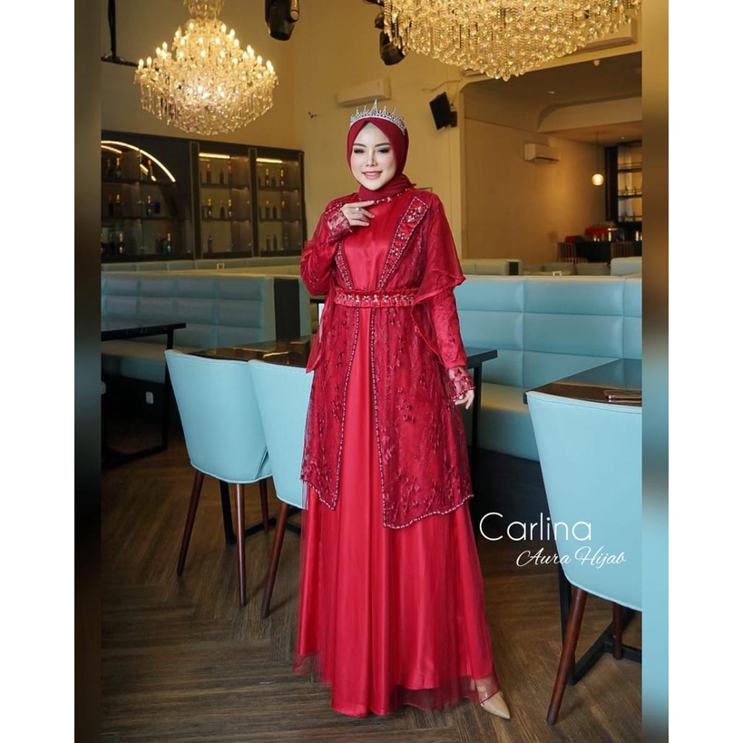 Carlina Gown Aura Hijab